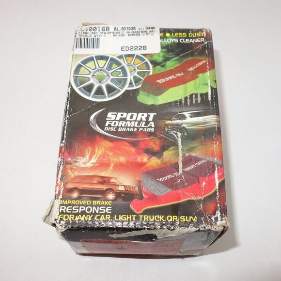 NEW EBC DP31661C Redstuff Ceramic Low Dust Brake Pads Front Brakes - Picture 5 of 9